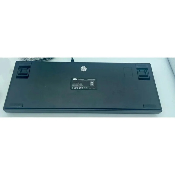 MageGee 75% Mechanical Gaming Keyboard Black Gray LED Backlit Key USB + Red Keys - Picture 5 of 12